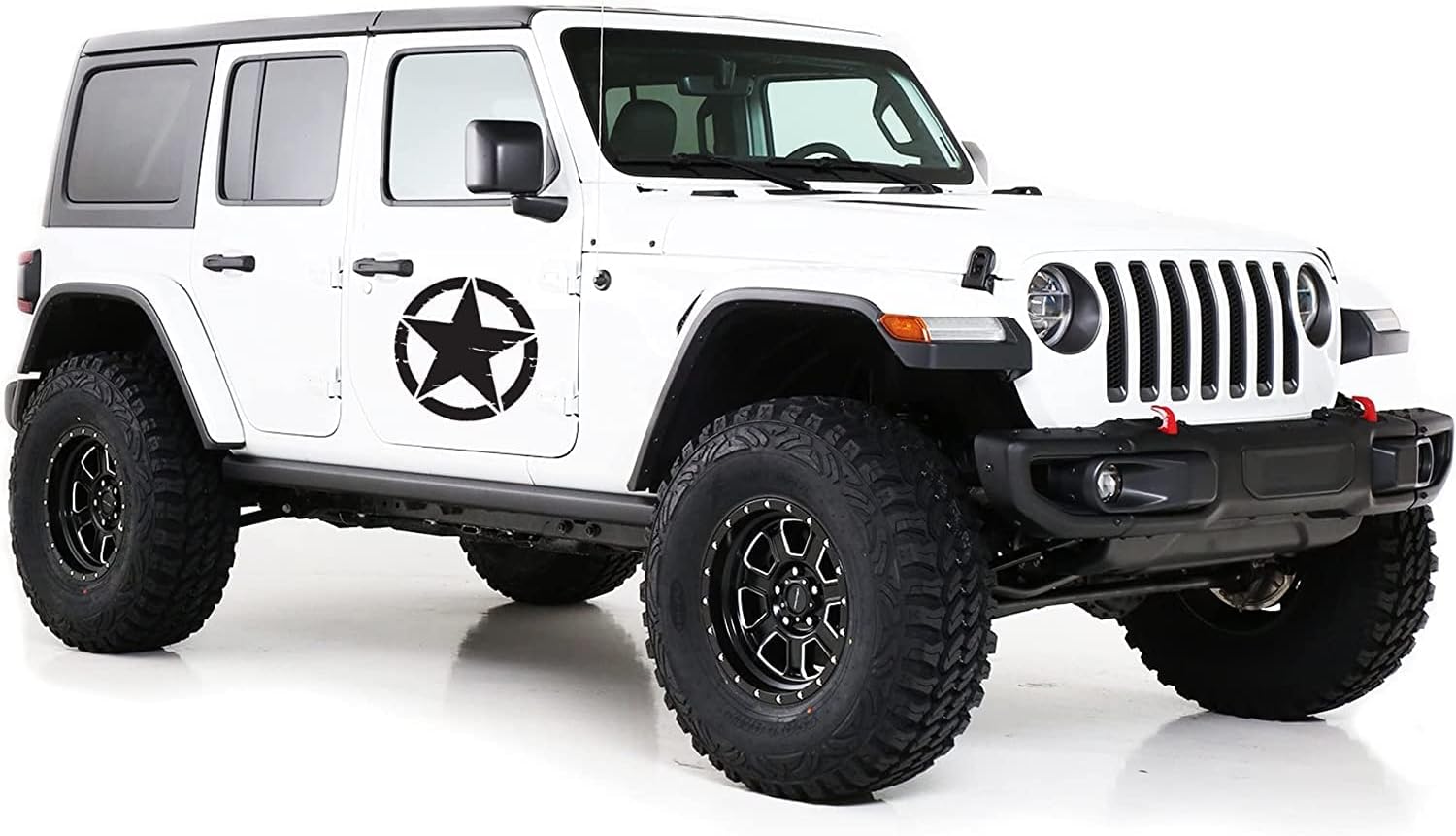 Amazon.com - US Army Military Star Car Sticker Decals, Five Star Fits ...