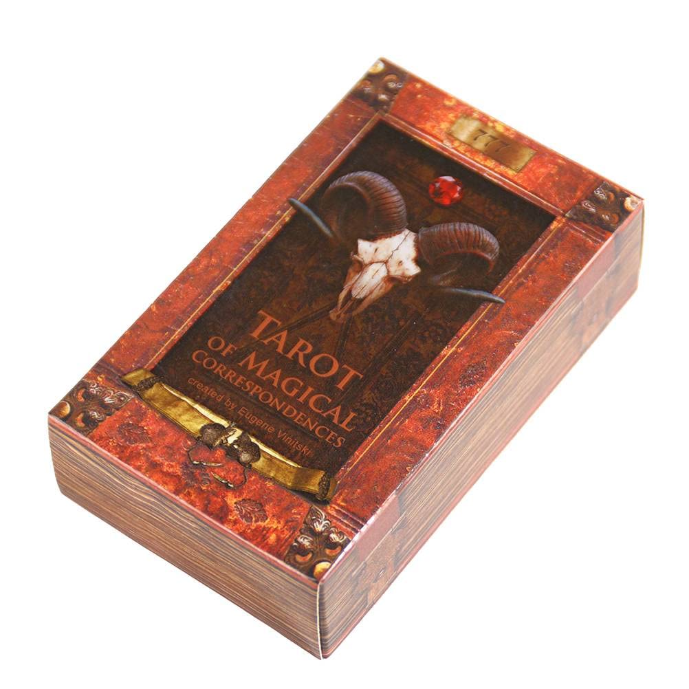 LiuZhiGang Tarot of Magical Correspondences Tarot Deck Card Game