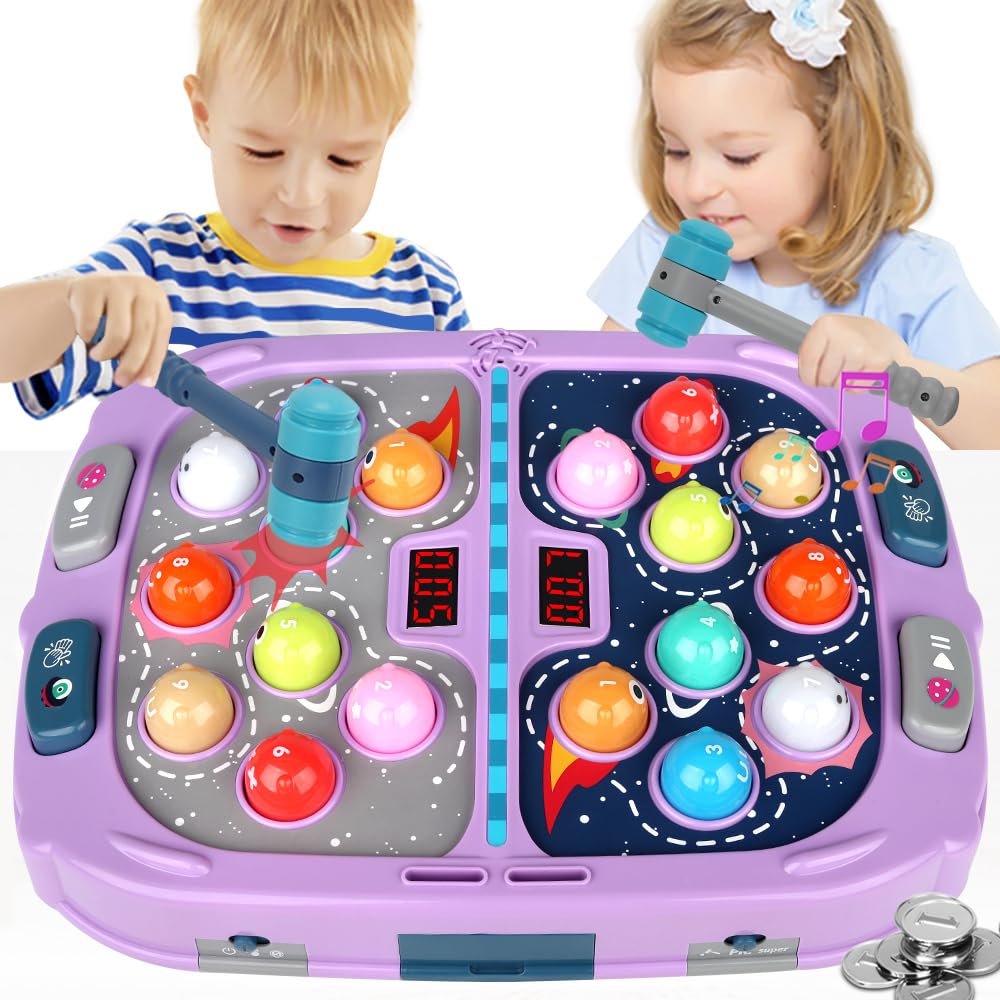 Whack Game Mole,Toys for 3-12 Year Old Boy Girl,Gifts for Kids Ages 3+