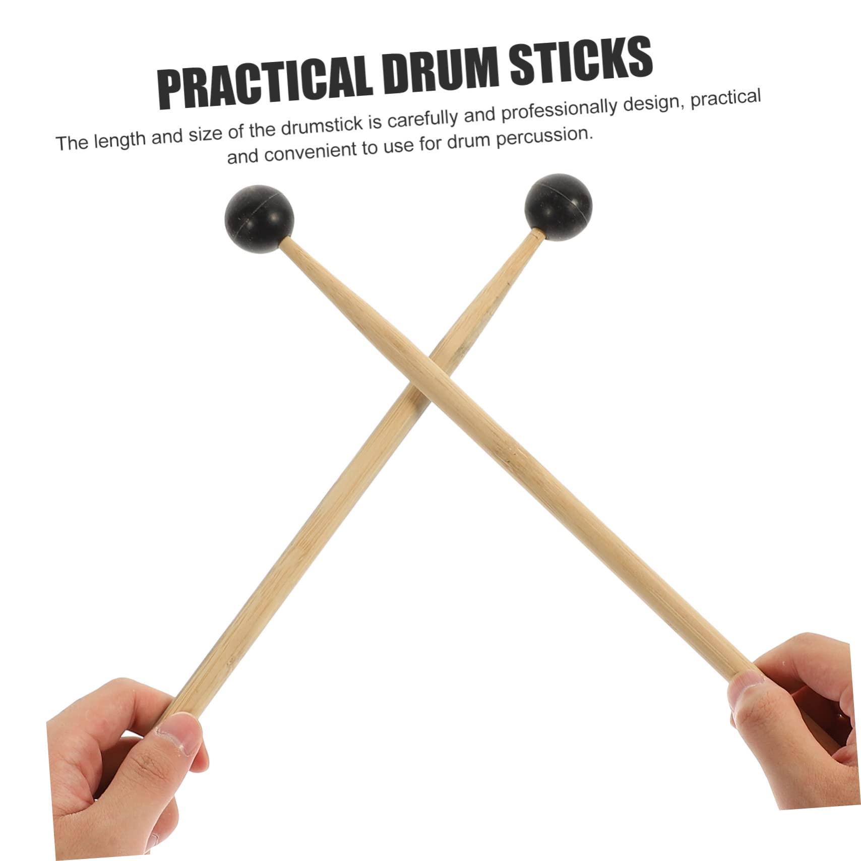 ibasenice 8piezas Baquetas Para De Lengua Palos De Percusión Para Instrumentos Musicales Diseño Duradero y Exquisito Accesorios De Para Xilófono