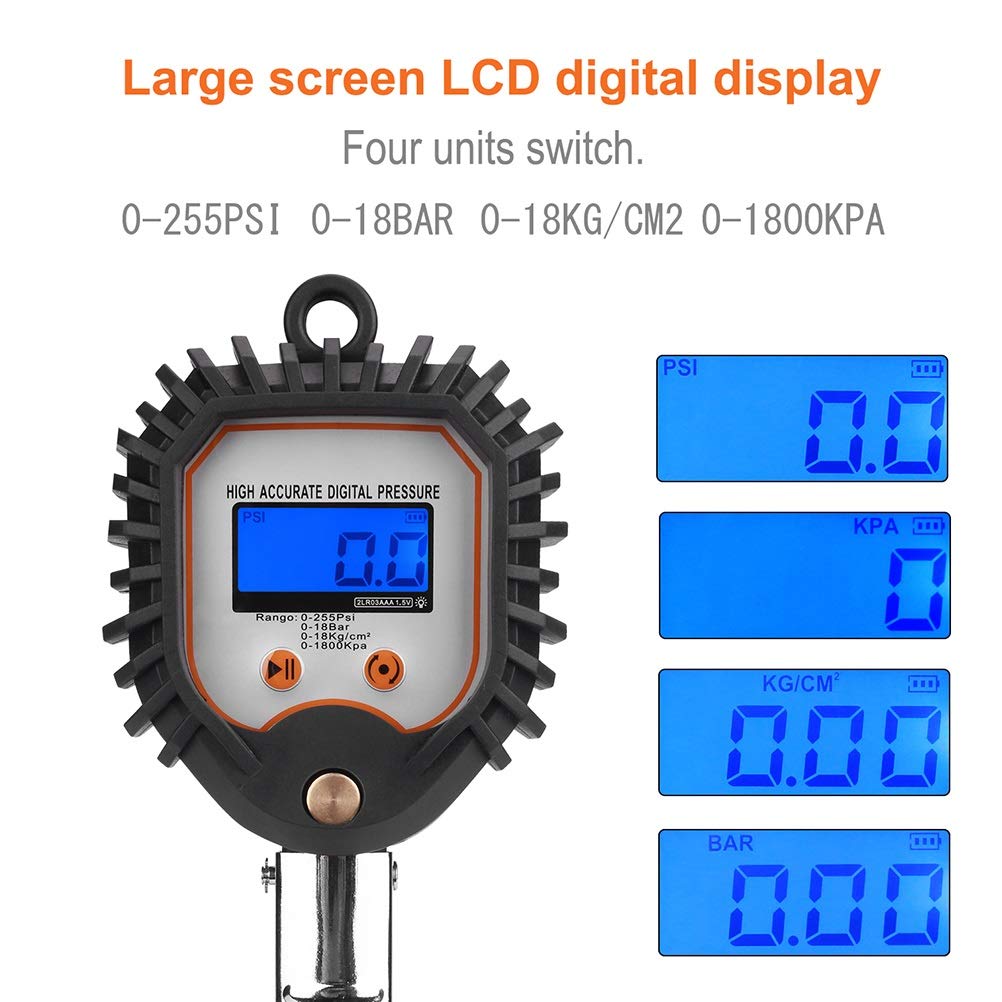 Tpms Manometro per pneumatici Auto Digital per camion auto Moto SUV Pneumatici Pneumatici Sensore di pressione Strumento di riparazione Pneumatici Pneumatici Sistema di monitoraggio della pressione Pr