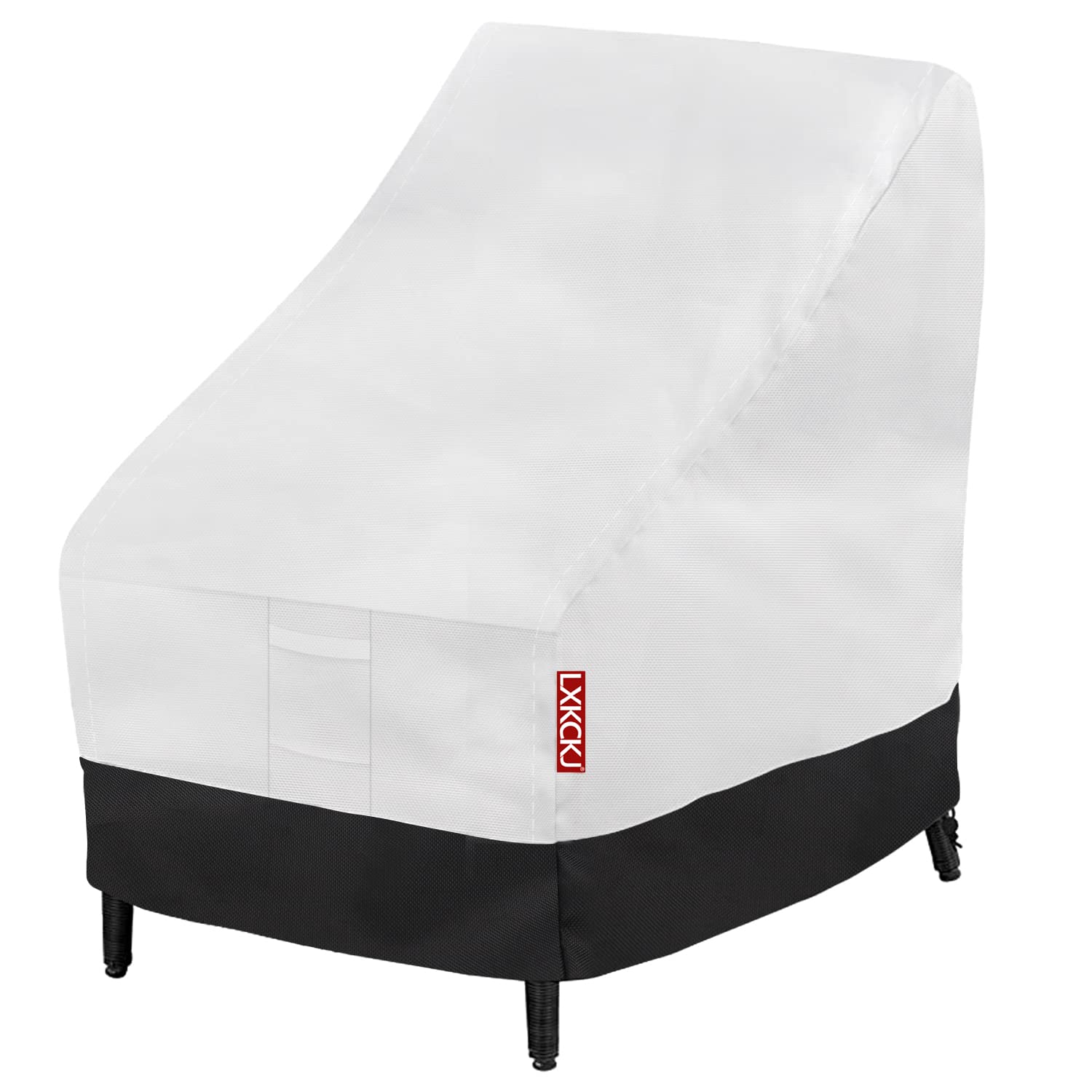 Patio Chair Covers Waterproof , 420D Heavy Duty Lounge Deep Seat and