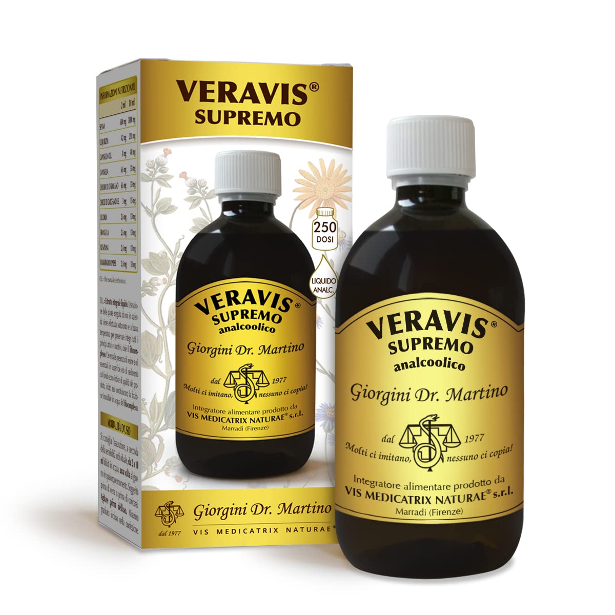 Dr Giorgini VERAVIS SUPREMO ANALCOOLICO liquido - 500 ml