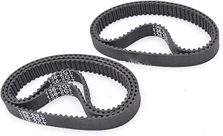 Lxuan-Synchronous Belt GT3 2MGT 2M 2GT Synchronous Timing Belt Pitch Length 136/138/140/142/144 Width 6mm/9mm Teeth 68 69 70 72 74 in Closed-Loop, More Stable Against wear (Size : 142-2GT, Color : W