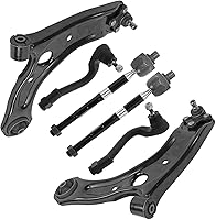 Vista 175 de Detroit Axle - Kit de suspensión delantera RWD para Chrysler 300 Dodge Challenger Charger Magnum, brazos de control superior con barras