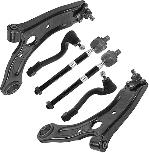 Miniatura 179 de Detroit Axle - Kit de brazos de control AWD para cargador Chrysler 300 Dodge Challenger Magnum, 2 brazos de control superiores delanteros con rótula