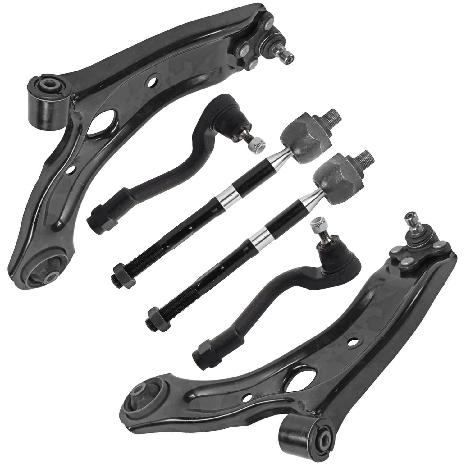 Detroit Axle - AWD 6pc Front End Suspension Kit for 2017-2019 Kia Sportage