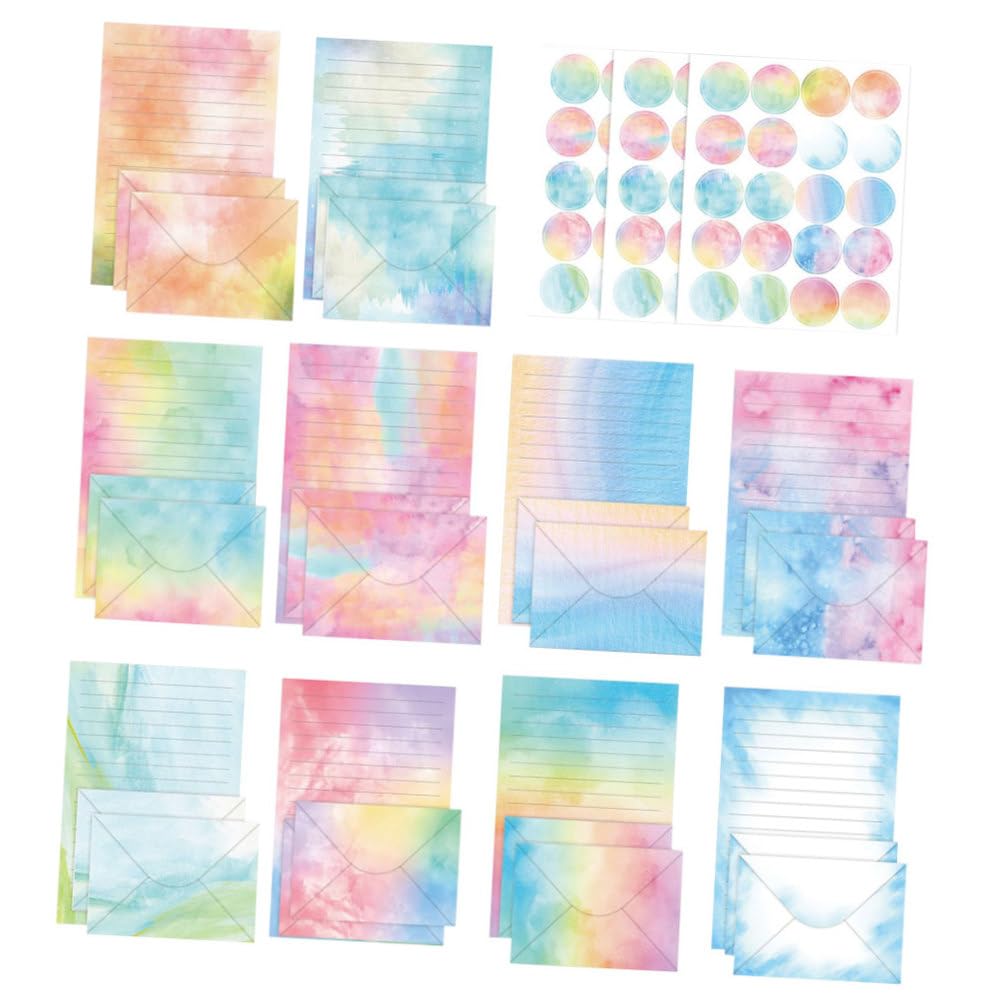 Briefpapier 60 Stück aus Papier für Schreiben und Einladungen