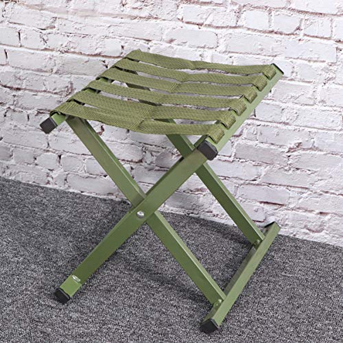 Banquinho dobrável para uso ao ar livre Clispeed, leve, banquinho de pesca, portátil, para acampamen