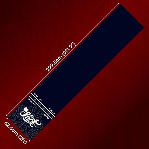 Miniatura 6 de Alfombrilla de dardos de tiro con línea de lanzamiento, puntos de dardos y protector de suelo, no se riza y absorbe los golpes, material de goma