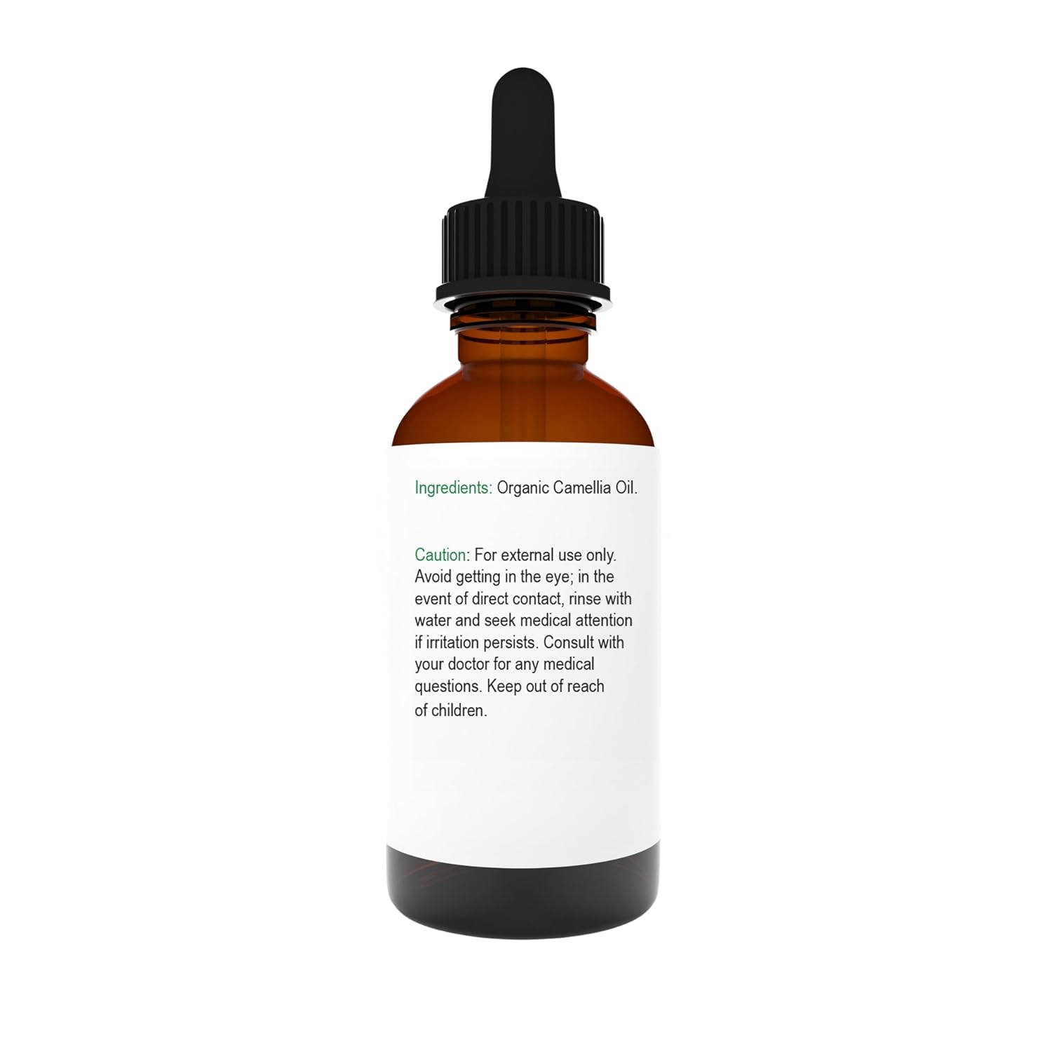 ORGANIC CAMELLIA OIL 100% Pure & Natural, Unrefined, Cold-Pressed For Face, Dry Skin, Nails, Lips, Body & Hair - Reduce Hair Breakage