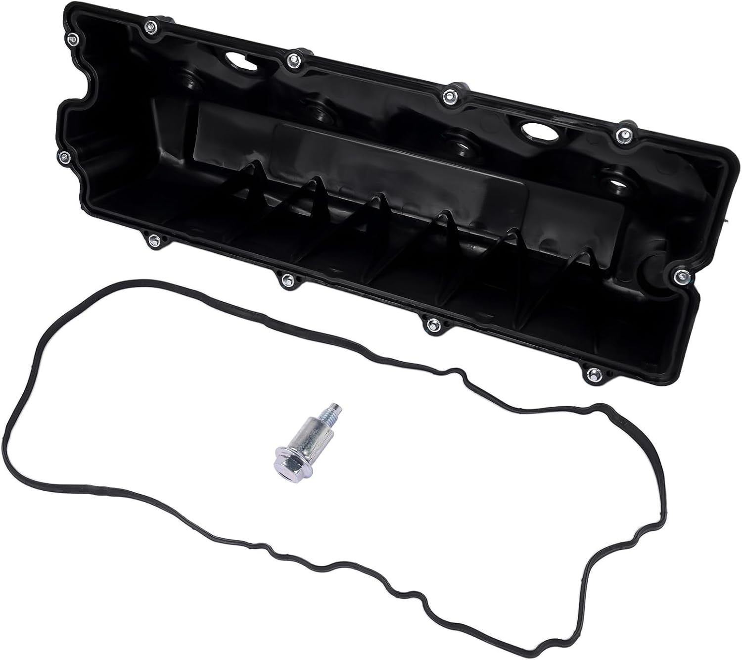 5298129 5298130 Valve Cover with Gasket Compatible with Cummins Diesel Engines ISF/QSF 3.8