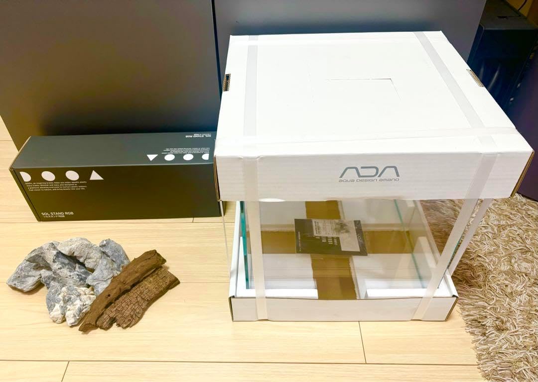 ADA キューブガーデン 水槽 DOOAソルスタンド RGB 水草 セット ADA