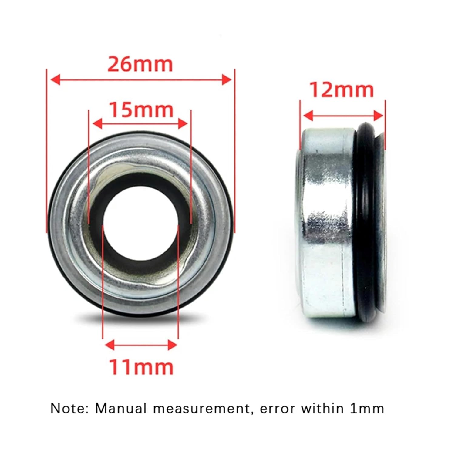 508 A/C Compressor Shaft Seal Oil Seal SD508 SD709 SD7H15 SD7V16 DKS15CH