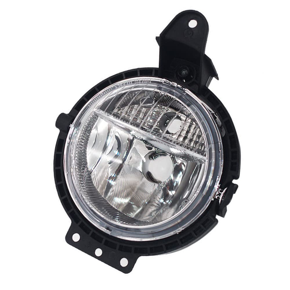 KYYET Fog Light Lamp Housing Assembly Fits For 2007-2015 Mini Cooper R56 R57 R58 R59 L=R