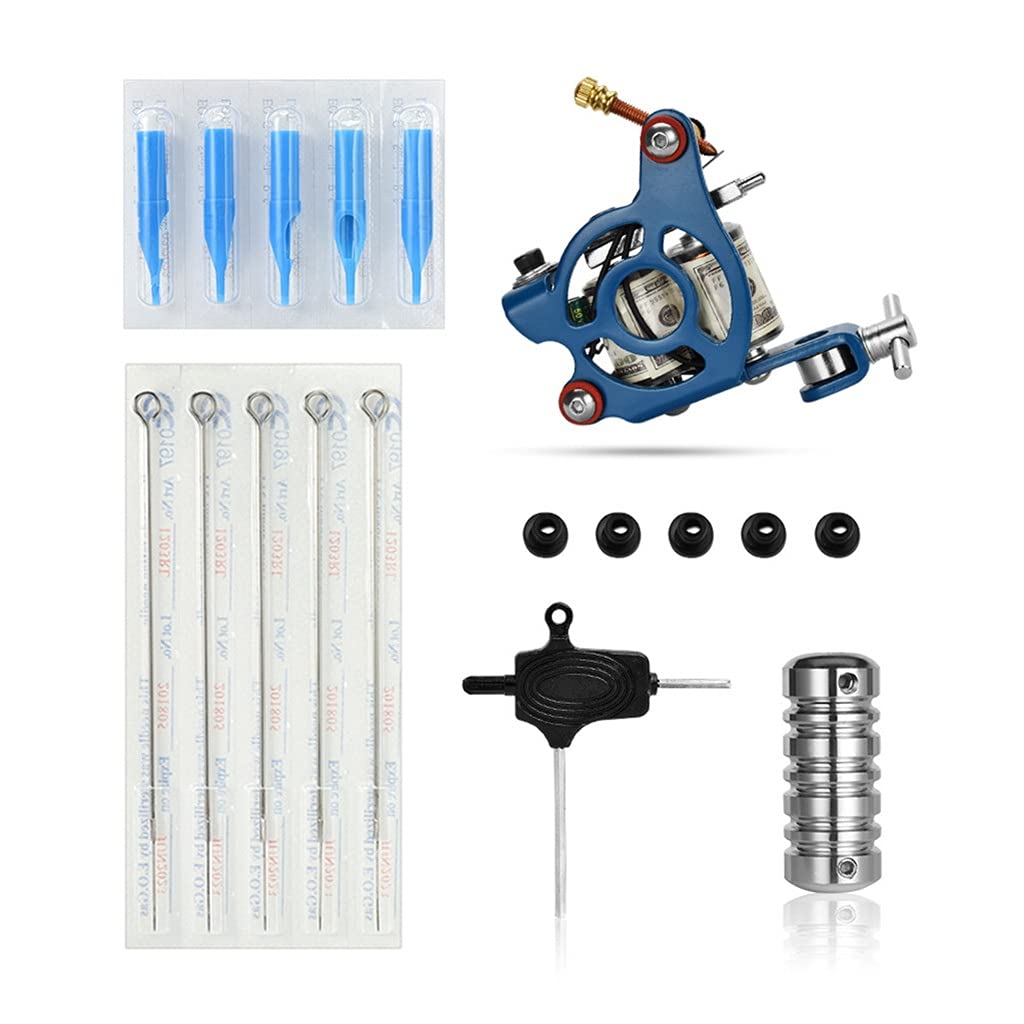 New Tattoo Machine Set Professional Body Art Coil Liner Shader Tattoo Machine Kits for Beginner
