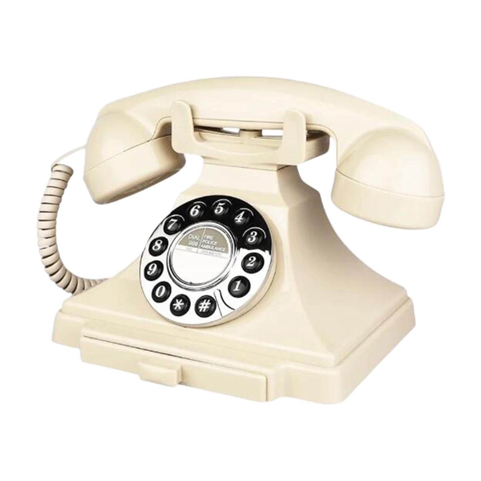 Libro degli ospiti audio creativo Registrazione telefonica Matrimoni e riunioni di famiglia Cattura messaggi al matrimonio Telefono fisso Modello, Bianco, 22.5x16.4x18 cm