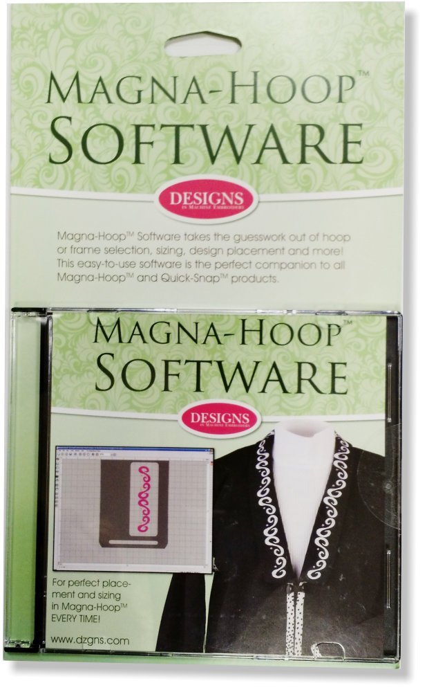 Magna-Hoop Software for design placement