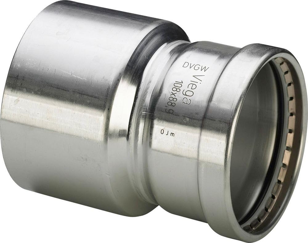 Viega 2315.1xl - Reducción sanpress 2315.1xl diámetro 108x88,9 inoxidable