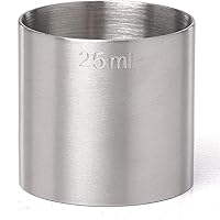 Vista 3 de Barfly Medición del dedal, 0.8 fl oz., Acero Inoxidable