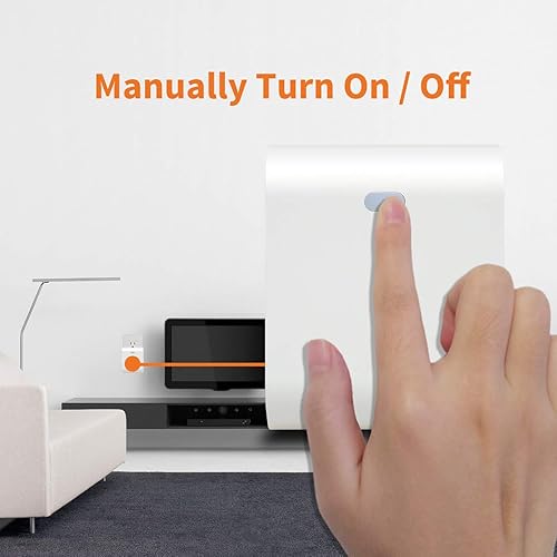 Miniatura 5 de Toma de corriente Z-Wave enchufable, enchufe inteligente, 1 toma de encendidoapagado y 1 toma siempre encendida, requiere concentrador Z Wave,