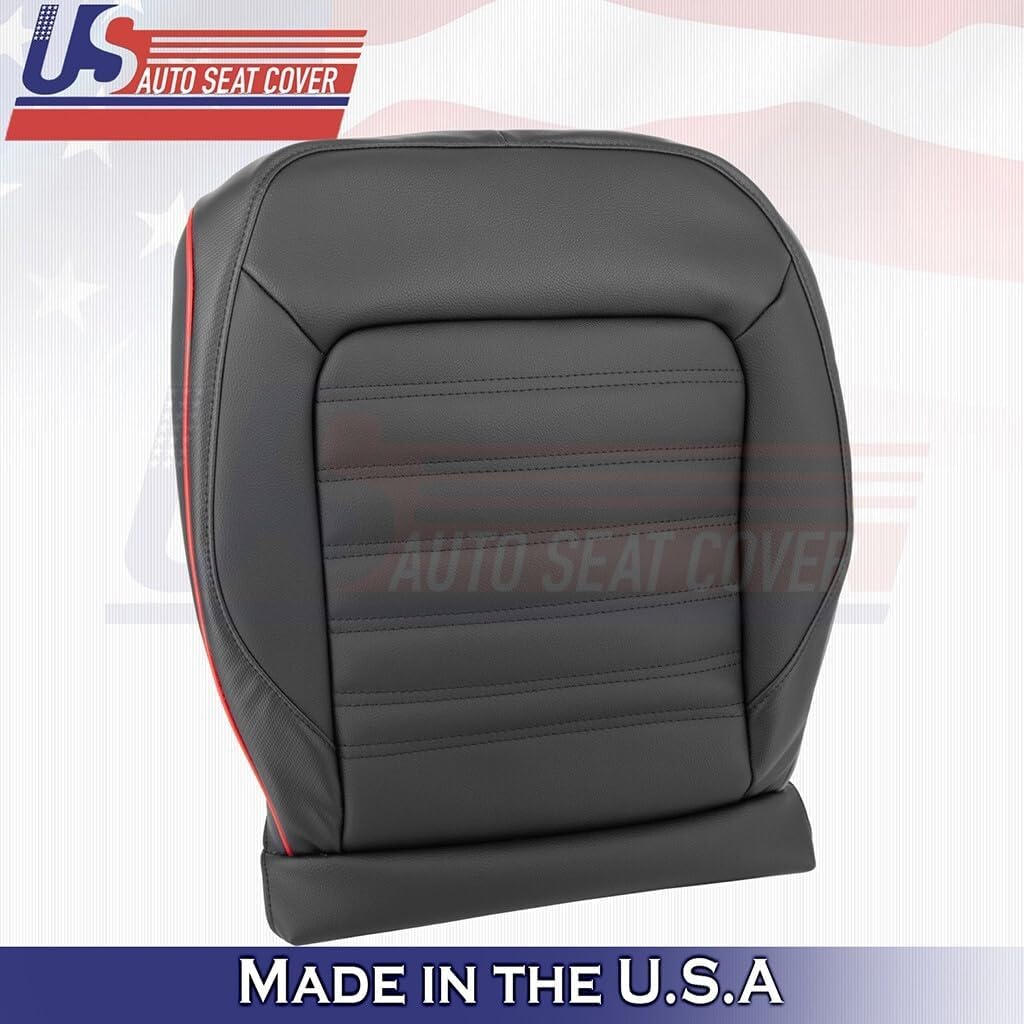 2014 fits Volkswagen Jetta GLI Driver Bottom Synthetic Leather Cover Black