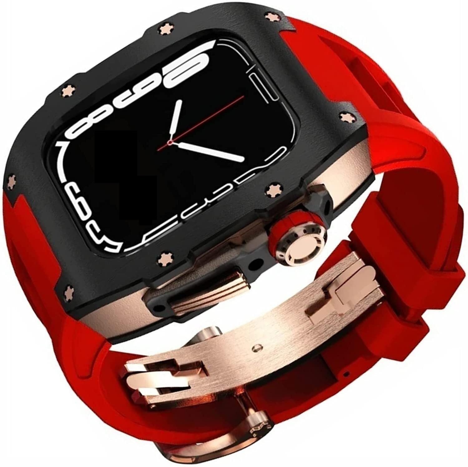 Boîtier en titane pour Apple Watch 45mm | Kit de modification luxe - 7