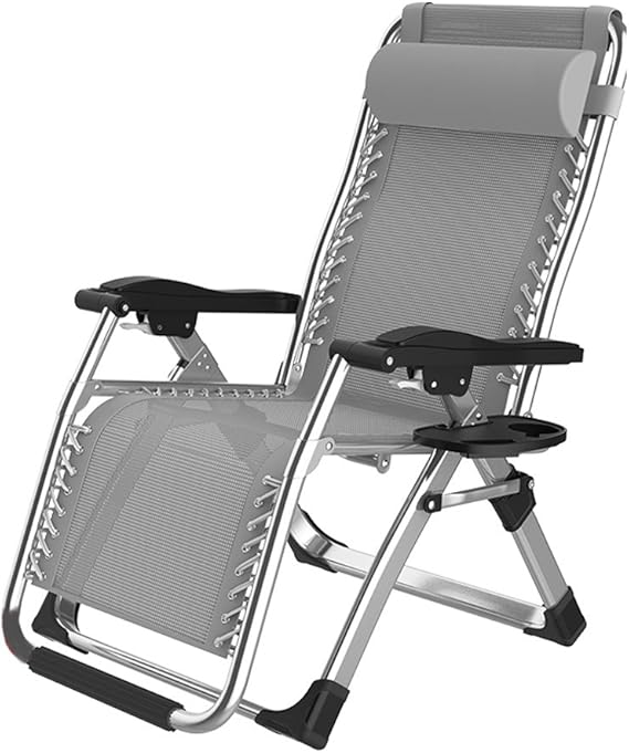 Folding Recliners Chair Office Portable Balcony Elderly