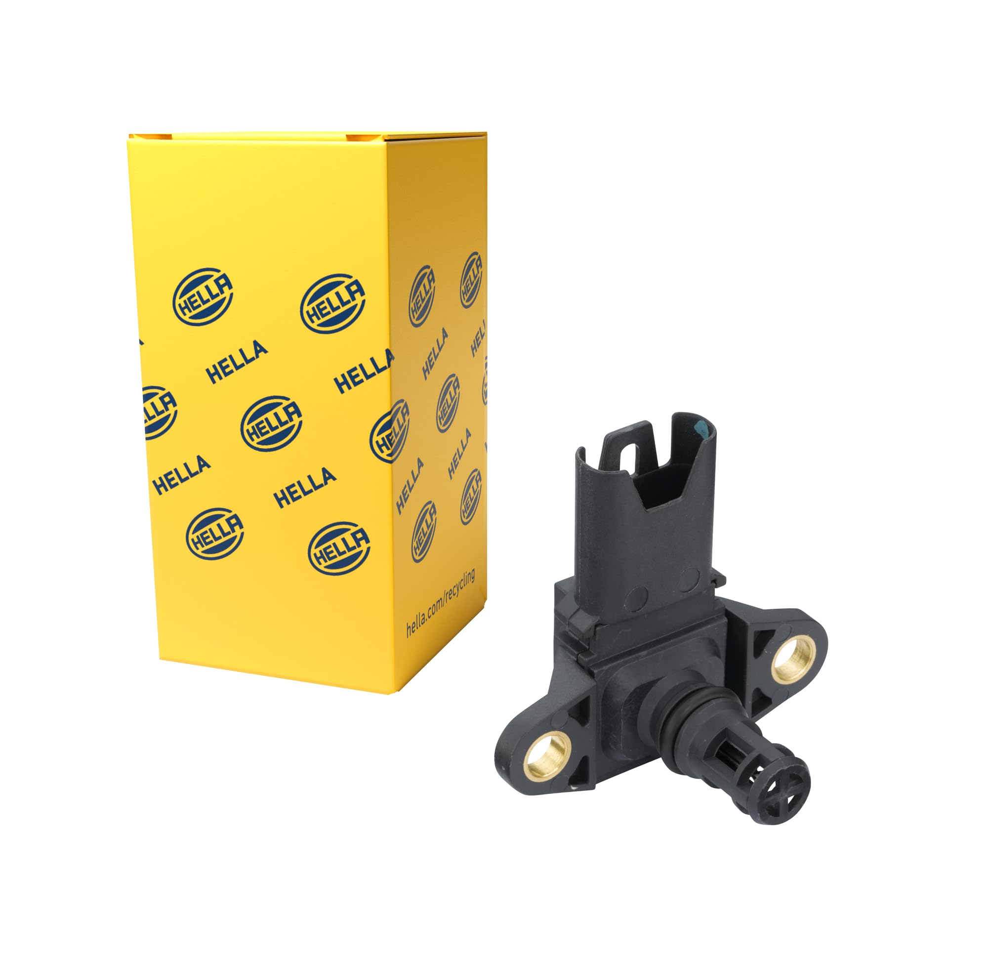 HELLA 6PP 009 400-051 Sensor, Ladedruck - 5V - ohne Kabel | 6PP 009 400-051 passend für 1 2 3 4 5 6 7 X1 X3 X4 X5 X6 Z4 | 6PP 009
