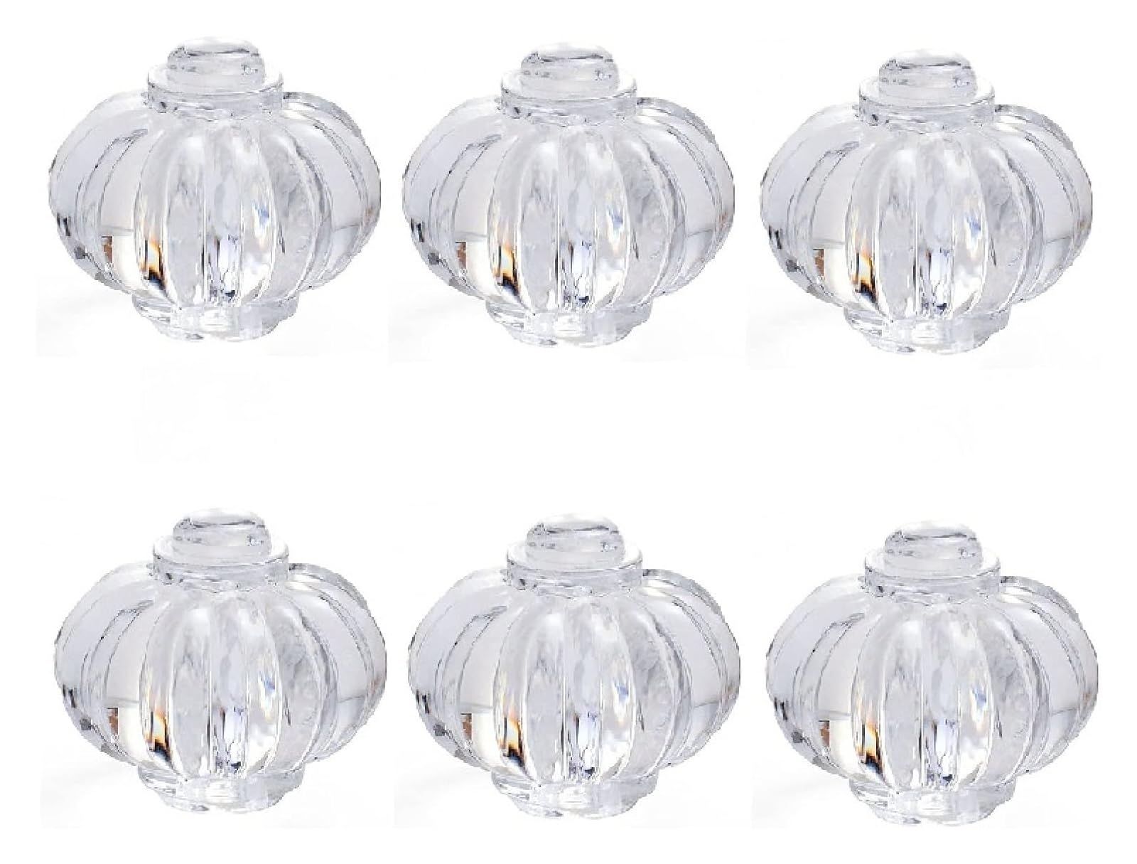 ENmrfvkz Ceramic Cupboard Drawer Handle Knobs, Crystal Drawer Knobs Cupboard Pull Handles 6 Pcs