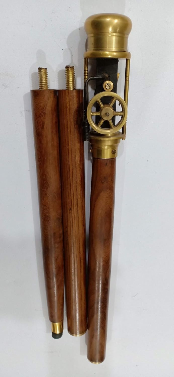 Bastón de motor de vapor para hombres y mujeres con bastón steampunk