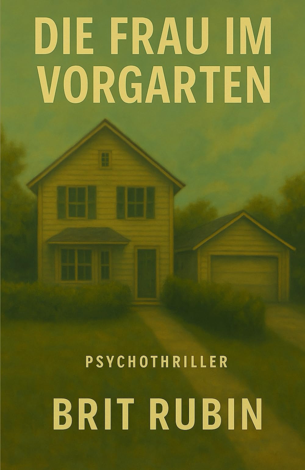 Die Frau im Vorgarten