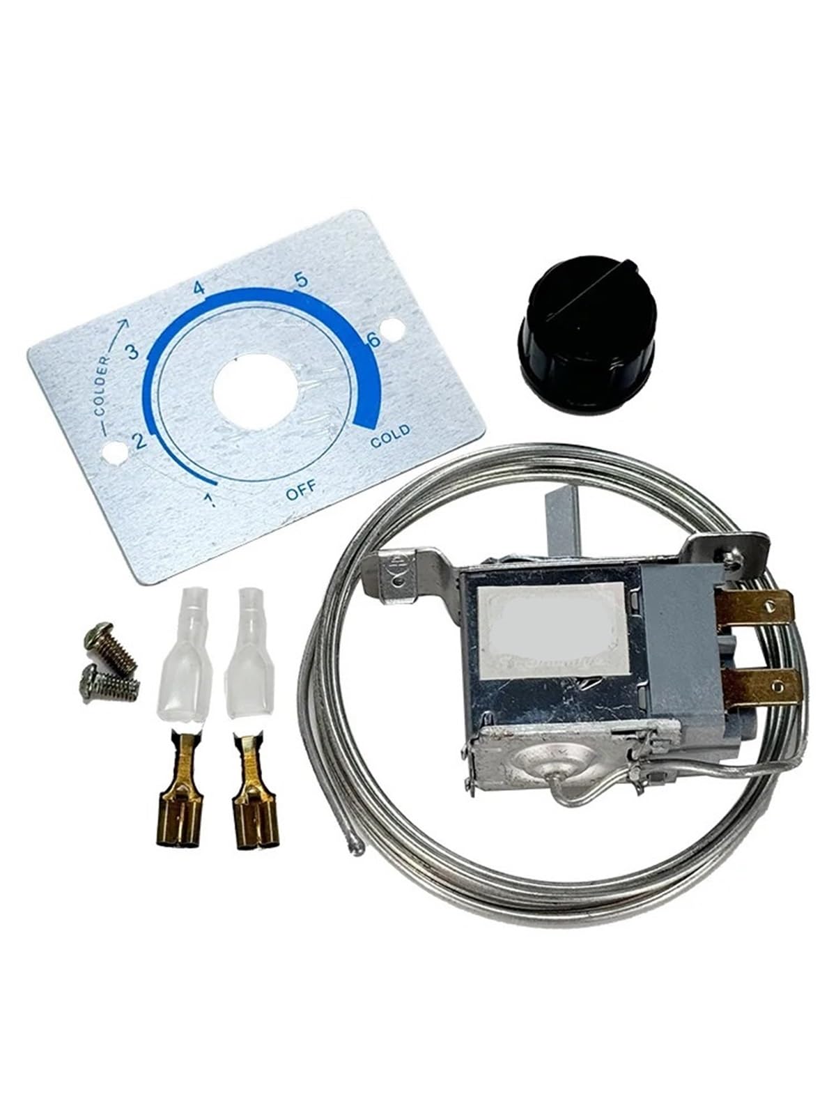 Thermostat für Kühl-/Gefrierschrank, ATB-Y133, Regler, 2-polig, für Schalentierschränke, Ersatzteile für Kühlschränke, für Haushaltskühlschränke
