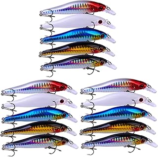 BESPORTBLE 10 pcs Fishing baits Bait Treble Hook Fishing Bait with Hooks Fishing Artificial Bait Hooks Plastic Fishing Lure Fishing Accessaries Fishing Lures Freshwater Fishing Supplies