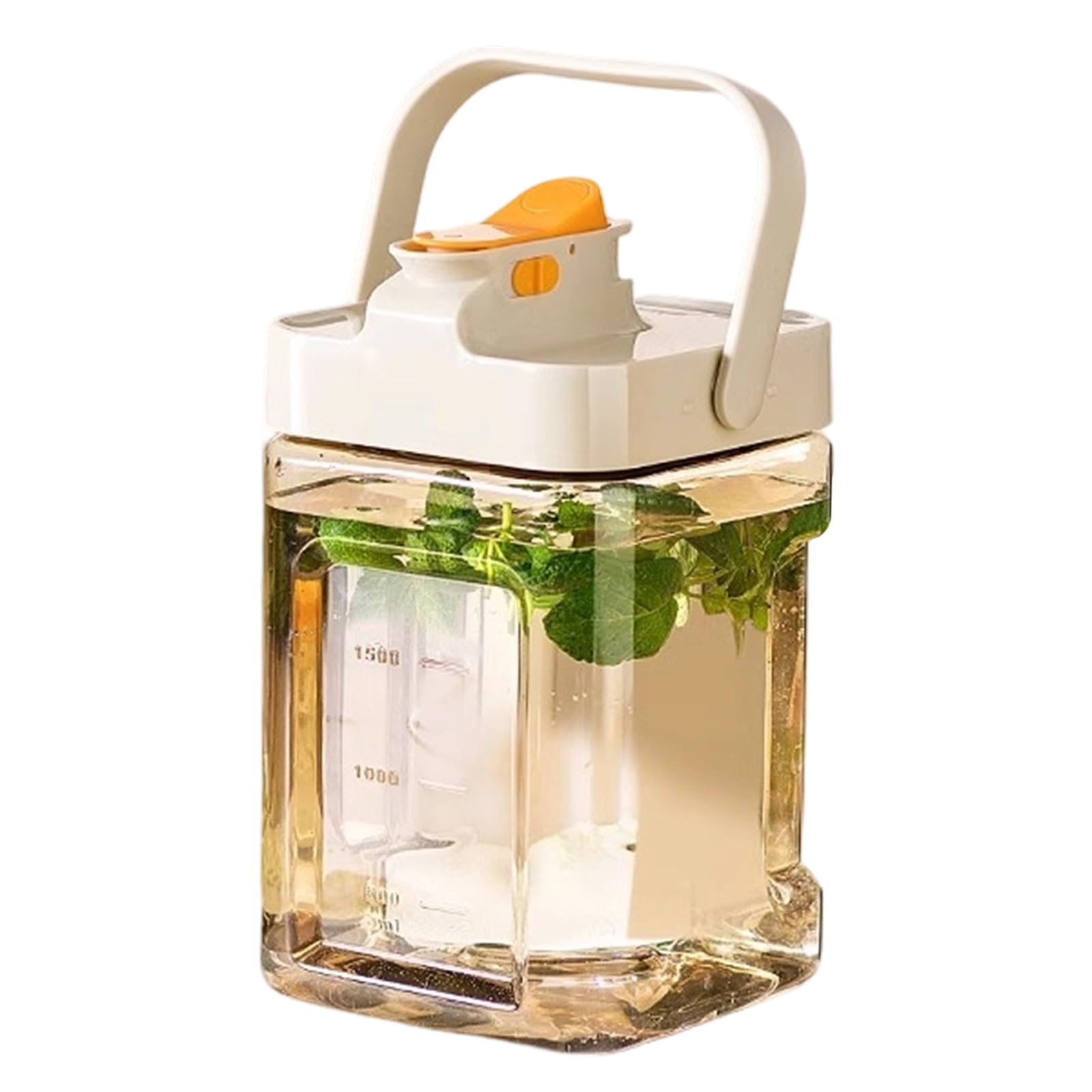 Cold Brew Pitcher with Spigot 2.5/3.5L Large Capacity Plastic Water Dispenser for Juice & Iced Tea Leak-Proof Beverage Jug for