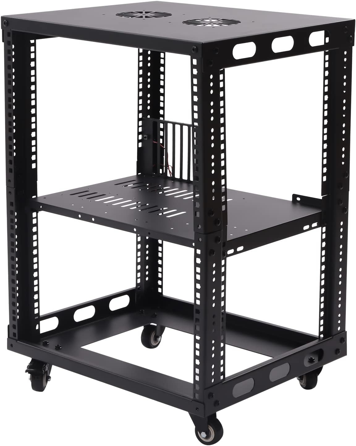 Network Rack Open Frame Server Rack Shelf Floor Standing