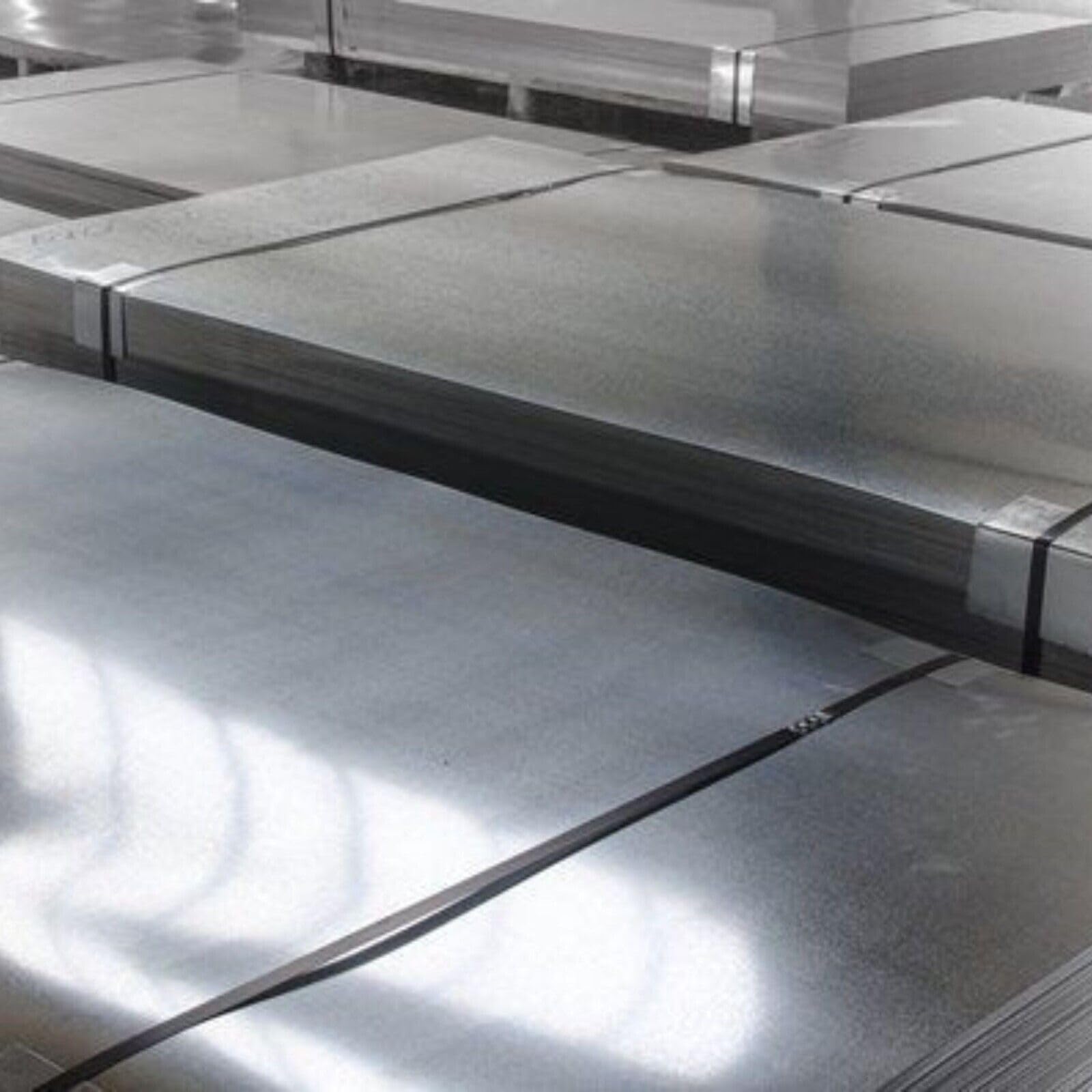Galvanised Steel Sheet 1mm and 2mm Thick (2mm, 300mm x 1000mm)