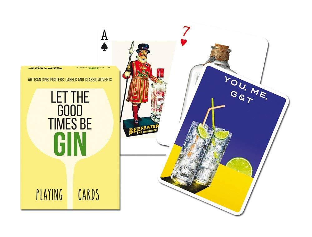 Gibsons P1682 Gin Playing Card