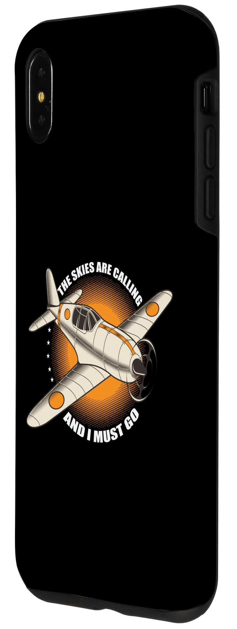 The Skies Are Calling And I Must Go Aviation Pilot Case for iPhone XS Max - Image 2