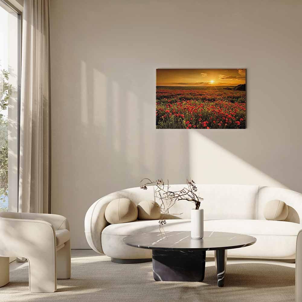 murando - Tableau Acrylique Décoration Murale Chambre, Nature, 90x60 cm | Effet Texturé ou Coup de Pinceau, Tableaux Faits à la Main, Posters et Arts Décoratifs, Paysage, Fabrication EU