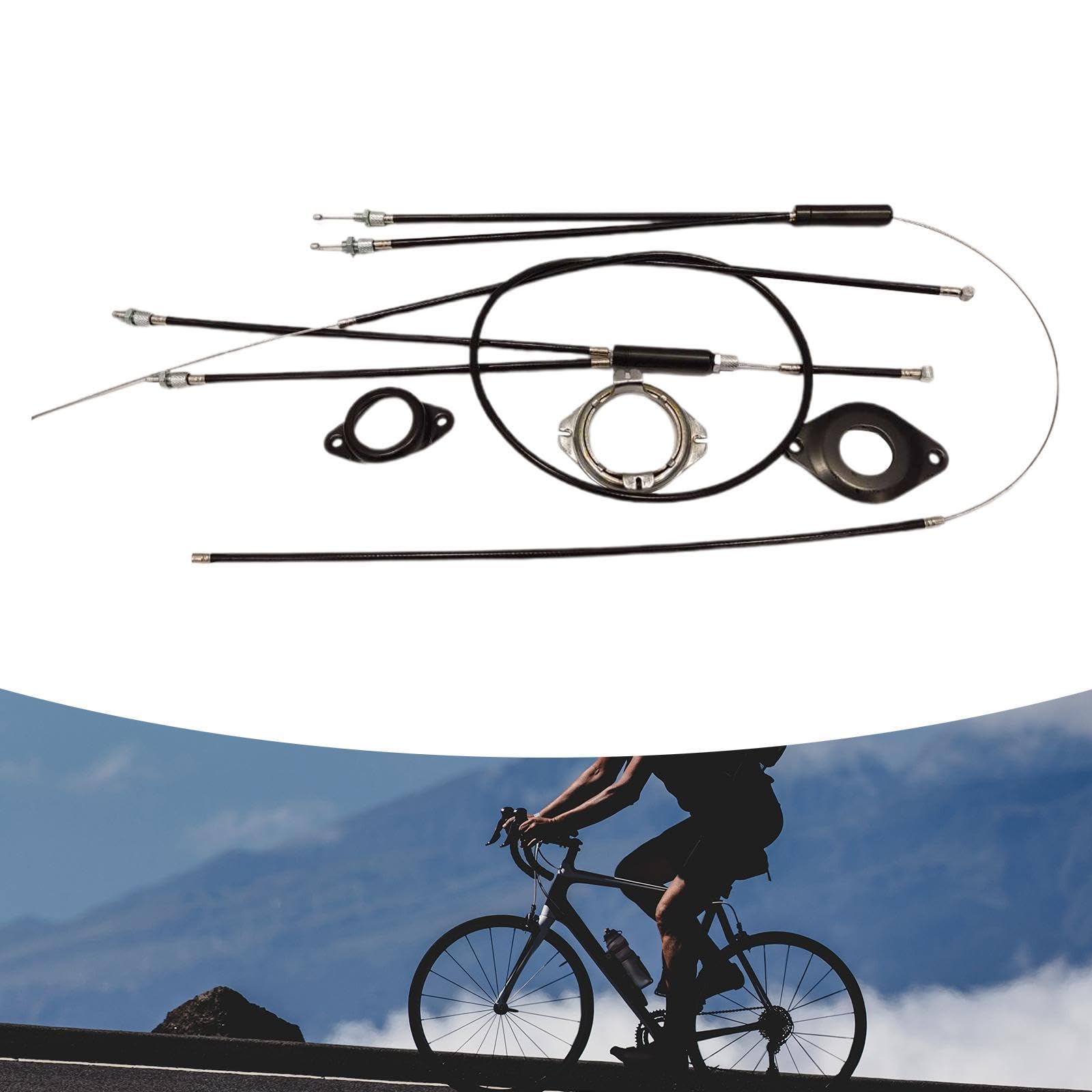 ALHONGA KIT COMPLETO Freno Idraulico Bici Bicicletta Bmx Anteriore Posteriore EUR 109,00