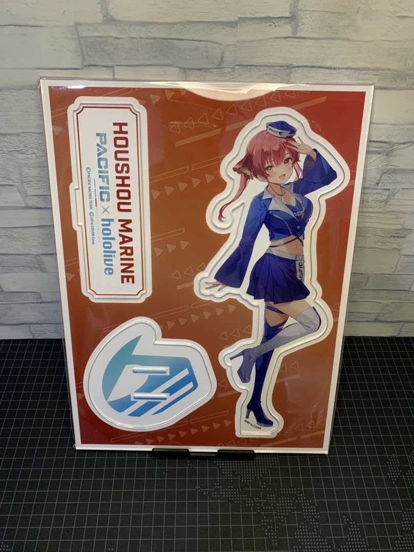 宝鐘マリン　パシフィック　コミケ　ビッグ　アクリルスタンド　セット Amazon.co.jp: 宝鐘マリン ×パシフィックレーシング BIG