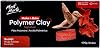Mont Marte Make n Bake Polymer Clay Signature Red 400g 14.1oz Block, Bake, Soft and Smooth, Styling, Crafts, DIY Decor, Jewelry
