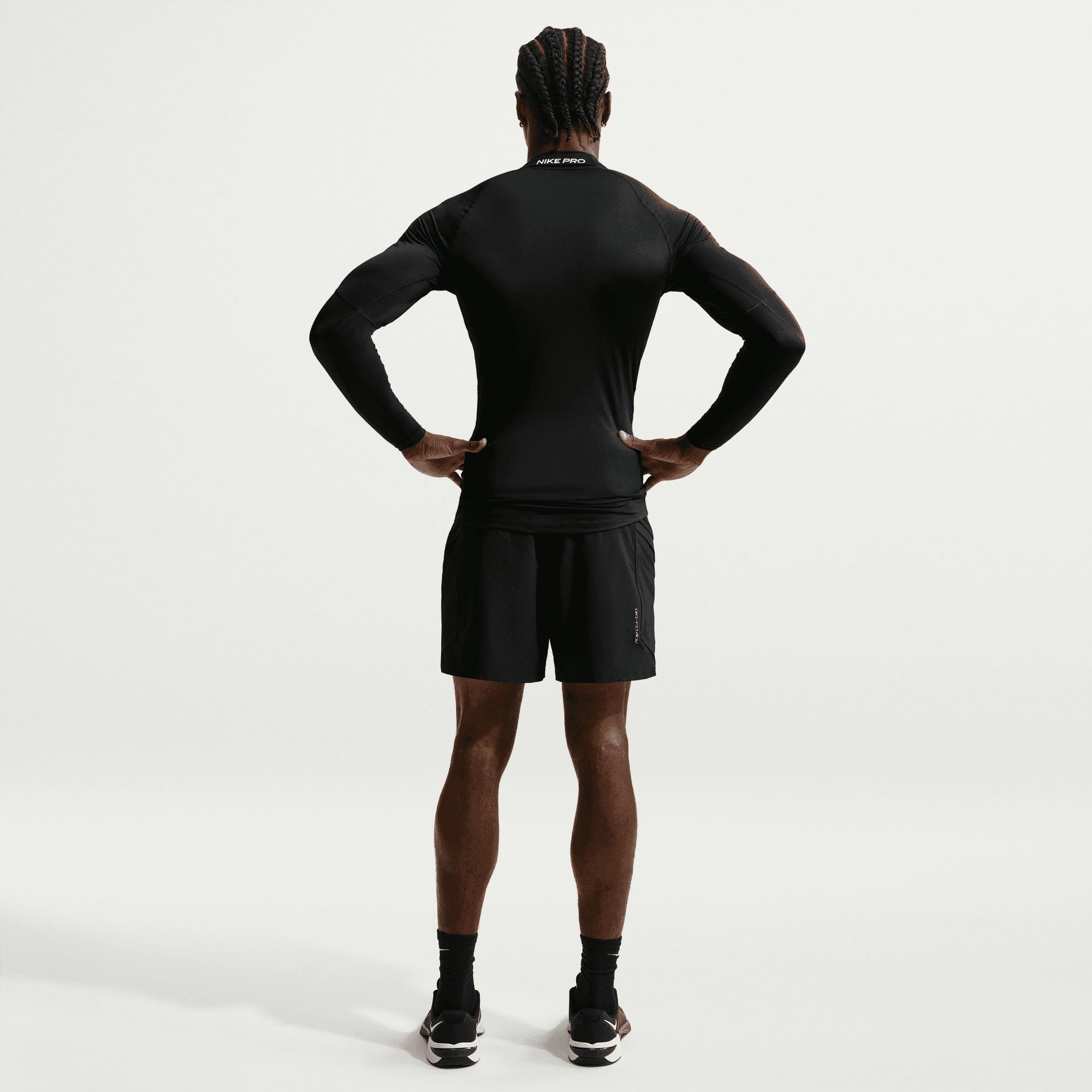 Nike Herren M Np Df Tight Ls Mock Vest (1er Pack)
