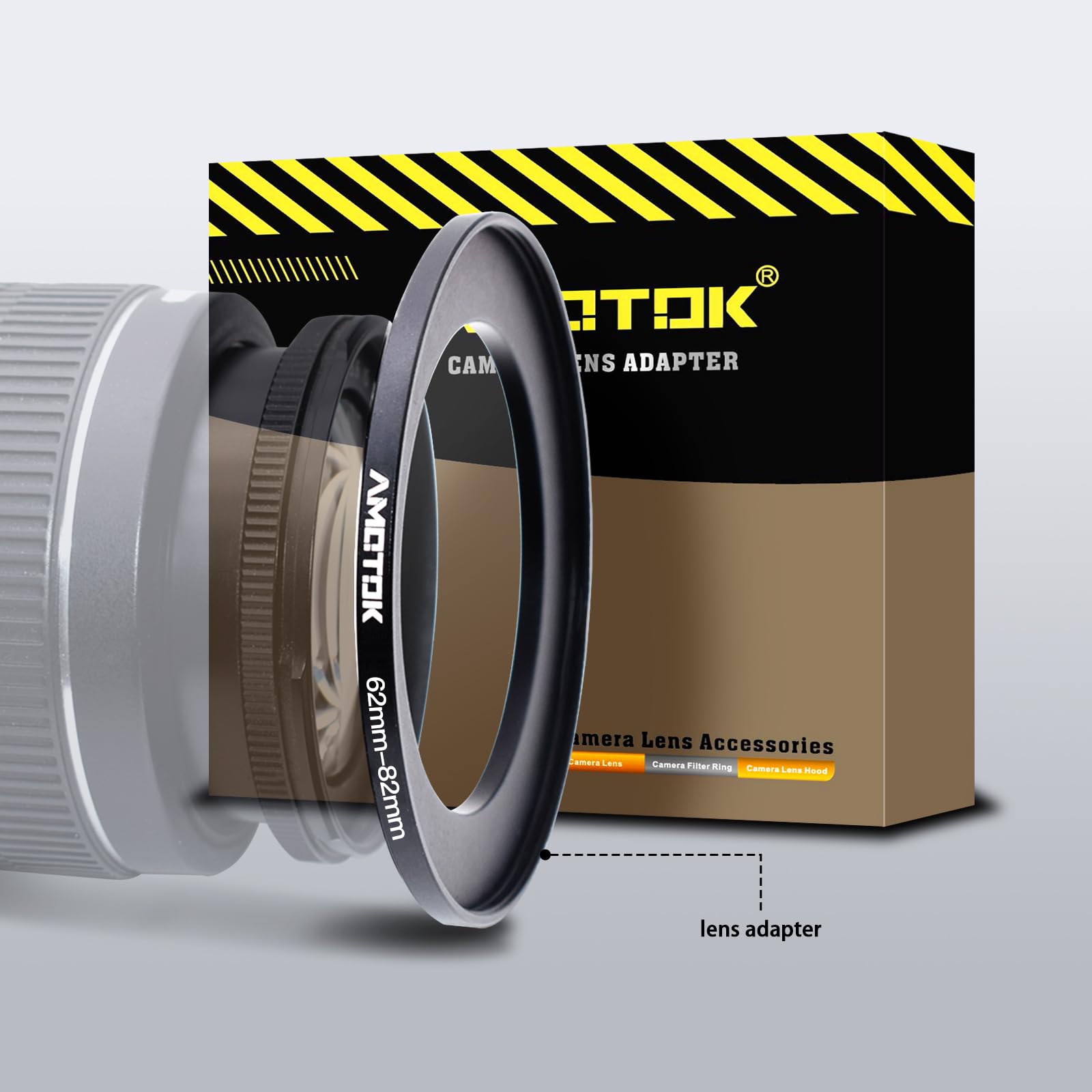 72mm Lens to 52mm Camera Lens Adapter,72mm to 52mm Filter Step-Down Ring Adapter Ring,Compatible All 52mm Filter Accessory — view 78