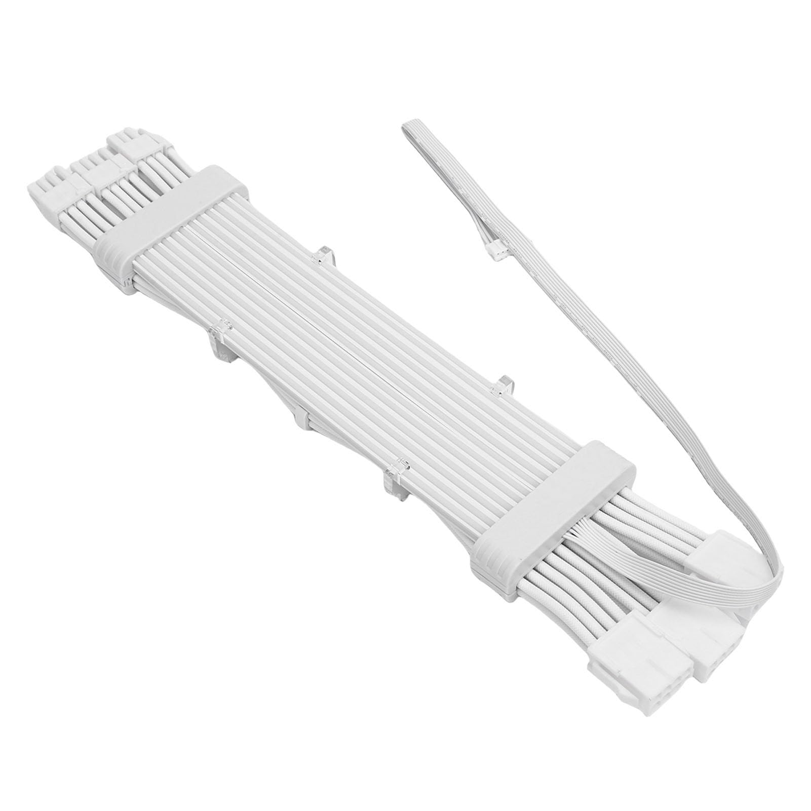 Ejoyous Cavo PSU ARGB Cavo di Prolunga PSU RGB Intrecciato in Silicone 3 X 8 Pin 120 LED Illuminazione Doppio Lato Design Flessibile per Custodia PC da Gioco GPU Build (#3)