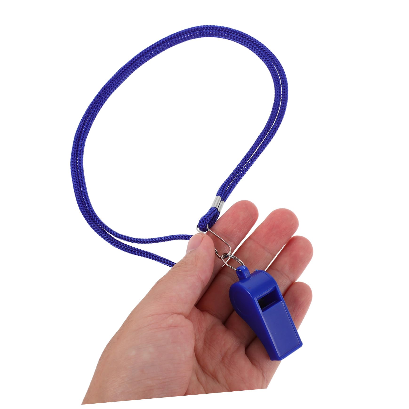 Anneome 36 Piezas Silbatos de Emergencia de Plástico Azules Sonido Fuerte Silbatos de para Seguridad Portátiles para Árbitros Entrenadores y Actividades Deportivas