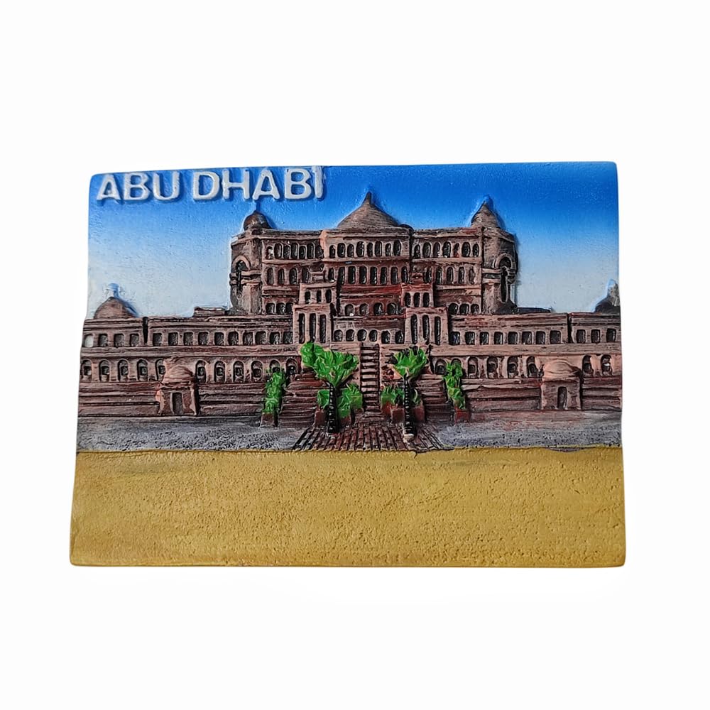 Magnete Frigo 'I Love Abu Dhabi' - Piccolo In Plastica, Decorativo Per Cucina - Foto 6