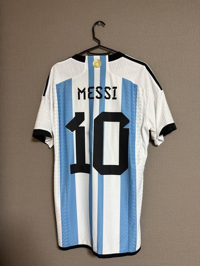 W杯優勝モデル] 2024 リオネル メッシ ユニフォーム(ホーム) W杯優勝