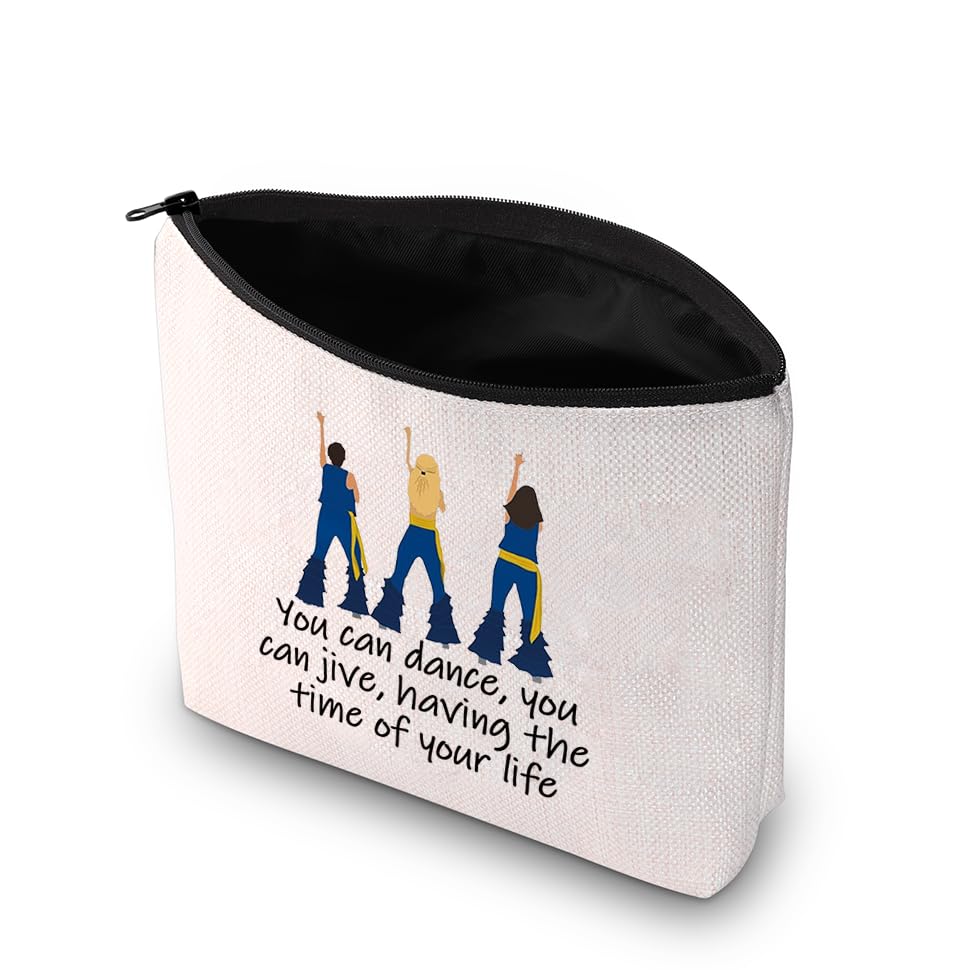 PXTIDY Mamma The Musical Inspired Gift You Can Dance You Can Jive Dancing Queen Quote Cosmetic Bag Mia Musical Lover Gift - Image 2
